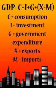 Economy process Stock-Illustration