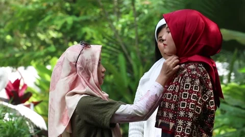 Ecoprint Batik Stock Footage 287308524