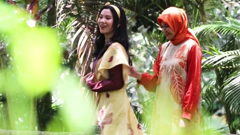 Ecoprint Batik Stock Footage 287310003