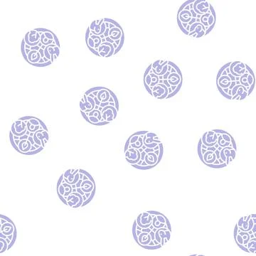 Ecosystem ecology glyph seamless pattern Ilustración de archivo