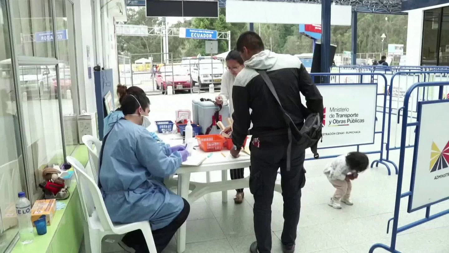 Ecuador Confirms Five New Cases Of Coronavirus, All Close To Initial Patie... Stock Footage