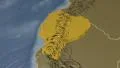 Ecuador extruded. Bumps. 4k or 4k+ Resolution