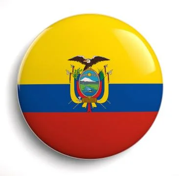 Ecuador flag Stock Illustration