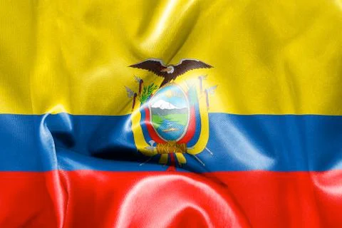 Ecuador Flag イラスト素材