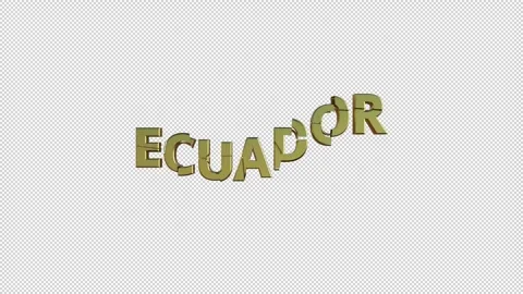 ECUADOR Stock Footage 307981274