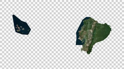 Ecuador Map Stock Illustration