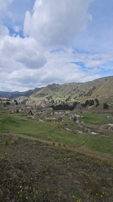 Ecuador, Quilotoa Loop – Cañón del Río Toachi, Canyon, Cloud Forest [8K] Stock Footage 331565802