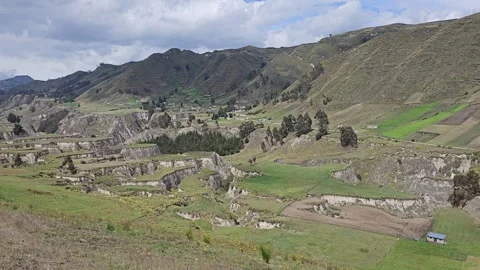 Ecuador, Quilotoa Loop – Cañón del Río Toachi, Canyon, Cloud Forest [8K] Stock Footage 331565877