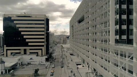 Ecuador. Quito. Drone 스톡 동영상 90513066
