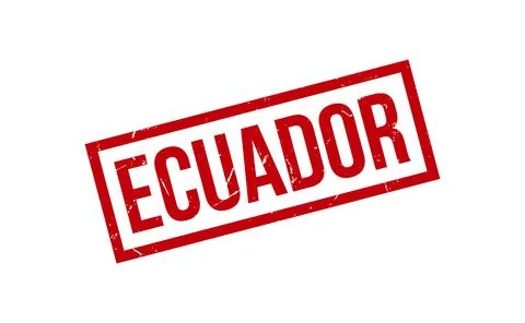 Ecuador Rubber Stamp Seal Vector Stock Illustration