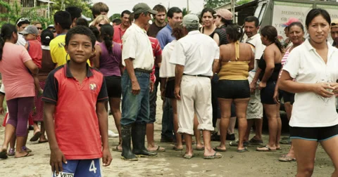 Ecuadorian Boy Smiles Stock Footage 27502842