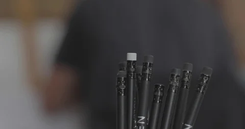 ECUPencils Stock Footage 88838655