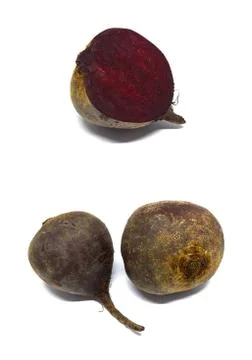 Ed Beet isolated on a white background Stock-Fotos