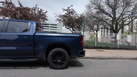 ED: Detroit, MI, USA 5/1/2025: Driving on Lafayette Street in Detroit During Stock Footage 332071653