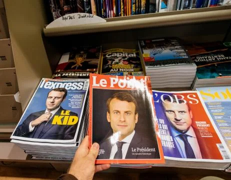 ED-Elections-Press-Kiosk-Final-Round-France D5S1095 Foto stock