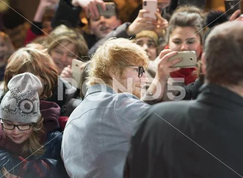 Ed Sheeran during the 68th Berlinale Festival 2018 Stock Photos