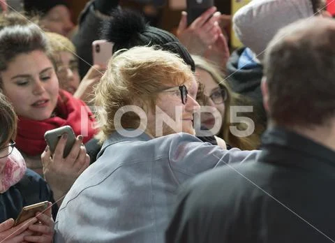Ed Sheeran during the 68th Berlinale Festival 2018 Stock Photos