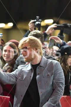 Ed Sheeran during the 68th Berlinale Festival 2018 Stock Photos