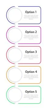 Ed tech solutions infographic template Stock Illustration