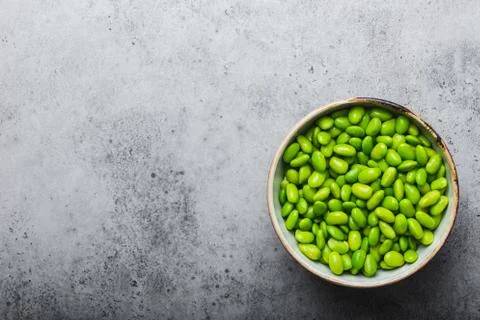 Edamame soy beans Stock Photos