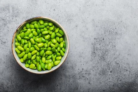 Edamame soy beans Stock Photos