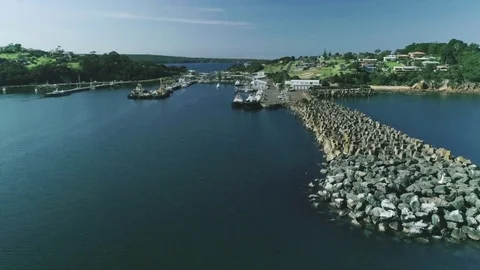 Eden Harbour Aerials Stock Footage 76469286