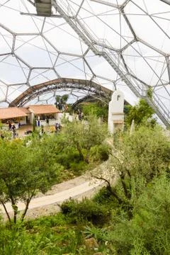 Eden Project Cornwall Stock Photos