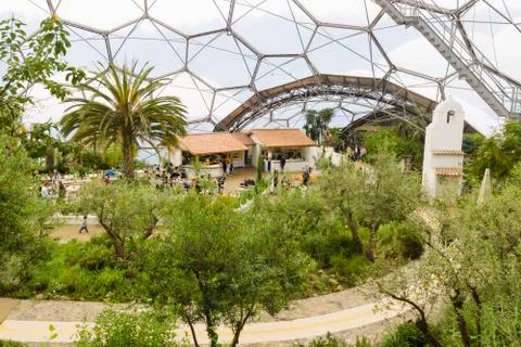 Eden Project Cornwall Stock Photos