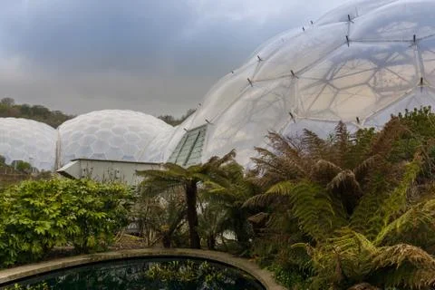 Eden Project Cornwall Stock Photos