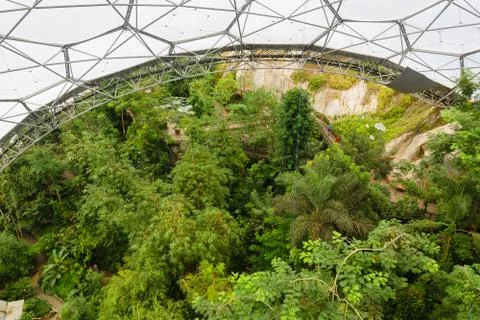 Eden Project Cornwall Stock Photos