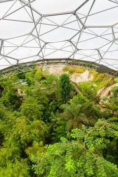 Eden Project Cornwall Stock Photos