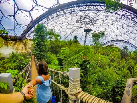 Eden project Stock Photos
