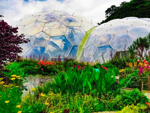 Eden project Stock Photos