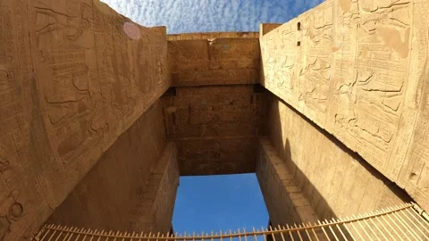 Edfu Temple 库存影片 139787045