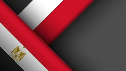 Edge background Egypt graphic and label. Ilustración de archivo