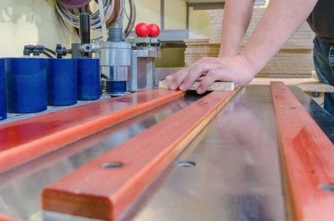 Edge Banding Machine Stock Photos