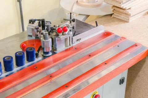 Edge Banding Machine Stock Photos