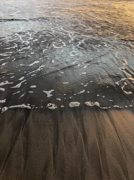 Edge of beach 写真素材