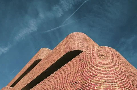 Edge of building Stock Photos