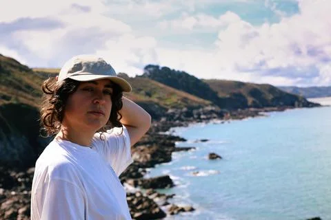 The edge of the cliff Stock Photos