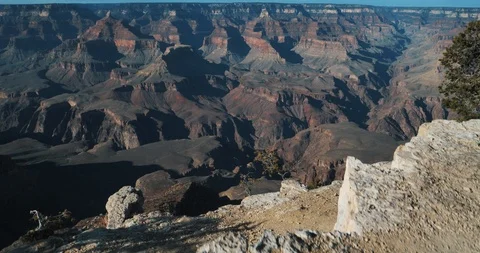 Edge of the Grand Canyon Stock-Footage 87613868