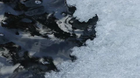 Edge of ice Stock Footage 150255458