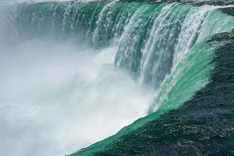 Edge of Niagara Falls Stock Photos