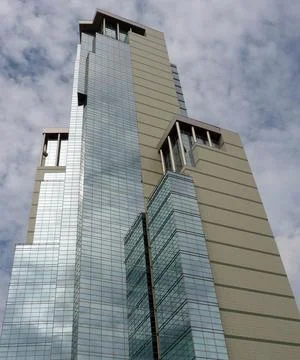 Edge of office building Stock Photos