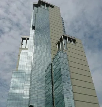Edge of office building Stock Photos