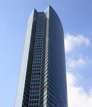 Edge of office building Stock Photos