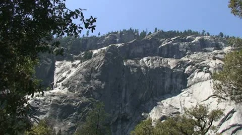 Edge Over Falls-B Stock Footage 8945883