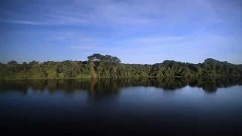 Edge Paraguay River Video stock 70161154