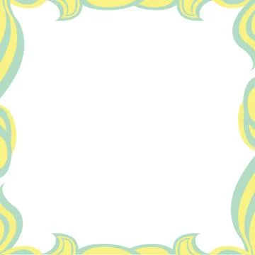Edge pattern on transparent background Illustrazione stock
