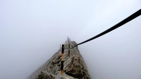 On the edge Stock Photos